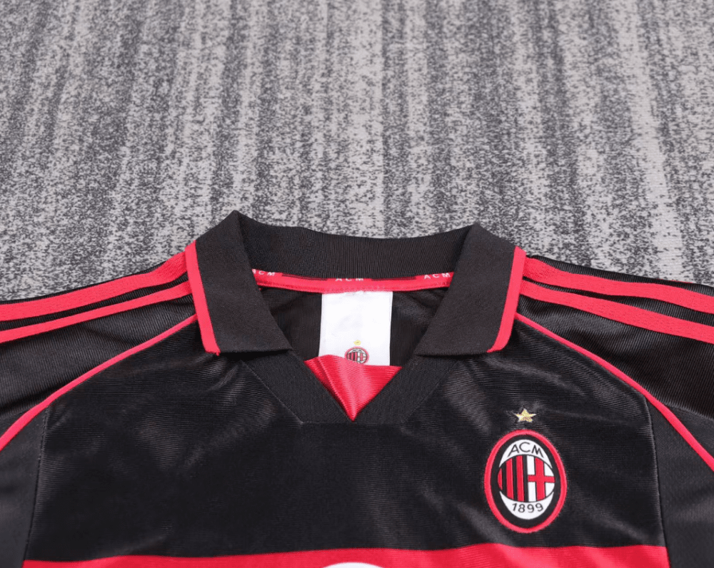 1998-1999 Retro AC Milan Third Away Football Shirt 1:1 Thai Quality Kids Size