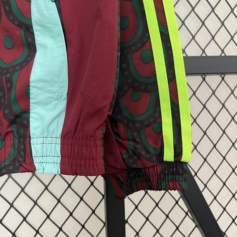 2024 Mexico Reversible Windbreake (red-green)Soccer Jersey 1:1 Thai Quality