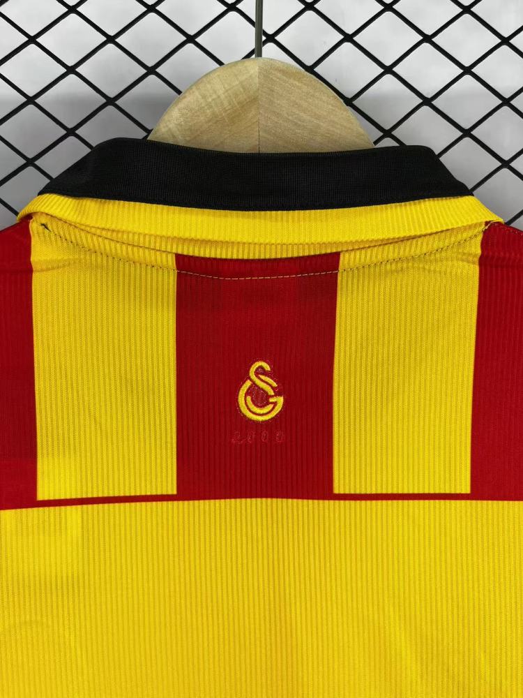1999/2000 Retro Long Sleeve Galatasaray Home Football Shirt 1:1 Thai Quality