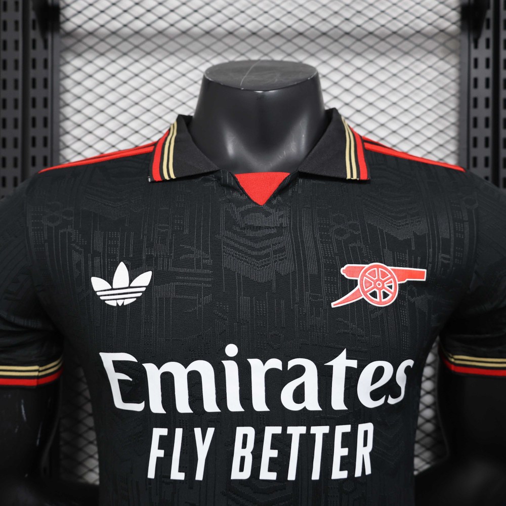 2025/2026 Player Version Arsenal Special Edition Black Football Jersey 1:1 Thai Quality