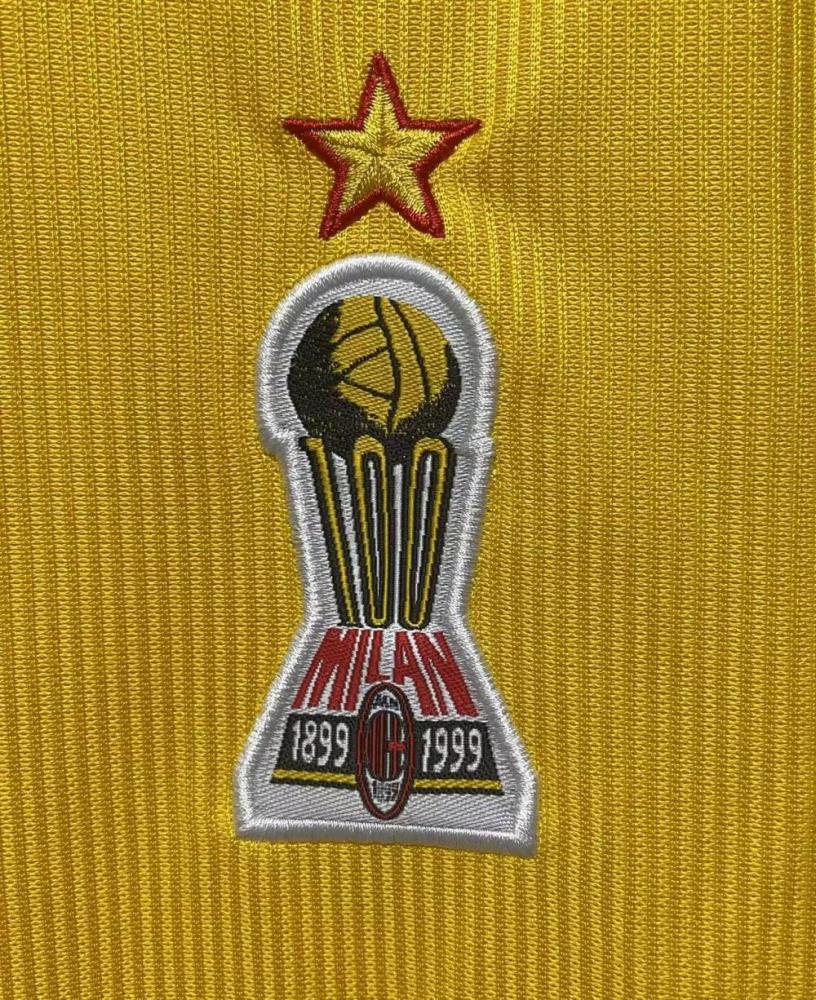 1999/2000 Retro AC Milan Away Football Shirt 1:1 Thai Quality