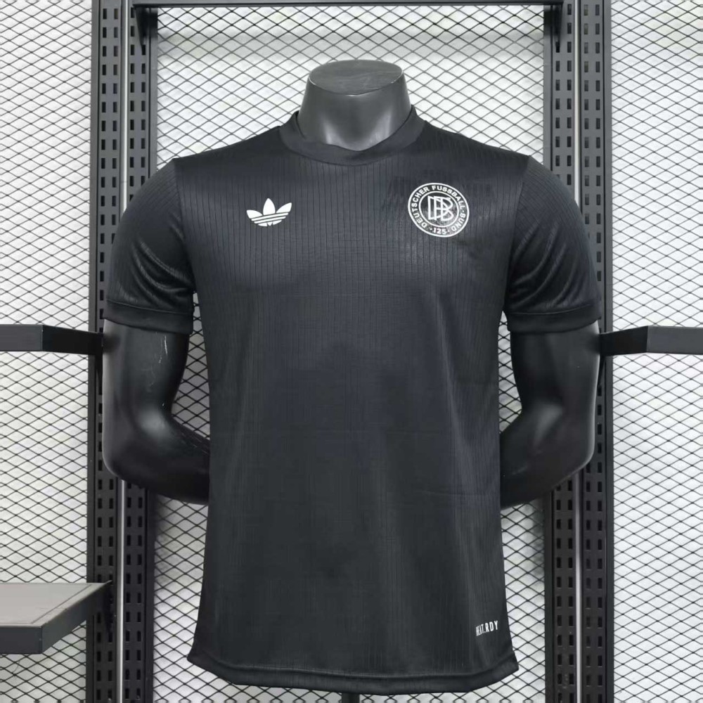 2025/2026 Player Version Germany 125th Anniversary Edition Black Football Jersey 1:1 Thai Quality