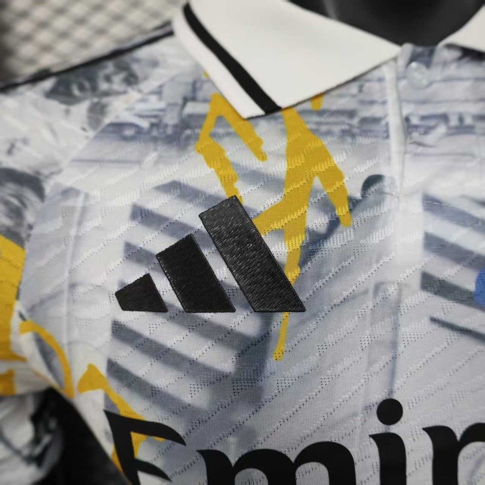 2025/2026 Player Version Real Madrid Champions League Highlights Football Jersey 1:1 Thai quality