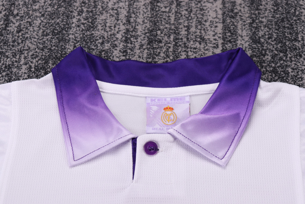 1997-1998 Retro Real Madrid Home Football Shirt 1:1 Thai Quality Kids Size