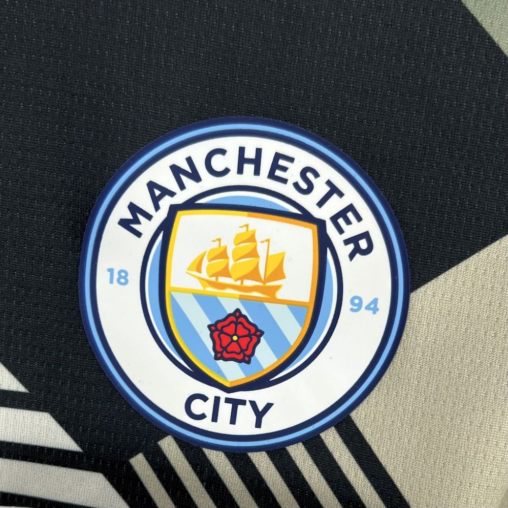 2025/2026 Manchester City Black And Yellow Concept Version Football Jersey 1:1 Thai quality