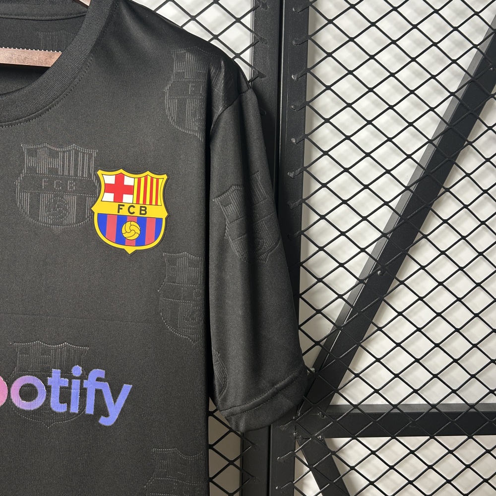 2025/2026 Barcelona Black Team Chapter Special Edition Football Jersey 1:1 Thai Quality