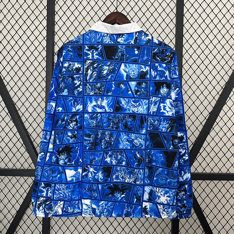 2024 Japan Reversible Windbreaker (blue) Soccer Jersey 1:1 Thai Quality