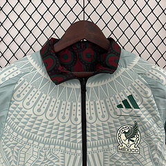 2024 Mexico Reversible Windbreake (red-green)Soccer Jersey 1:1 Thai Quality