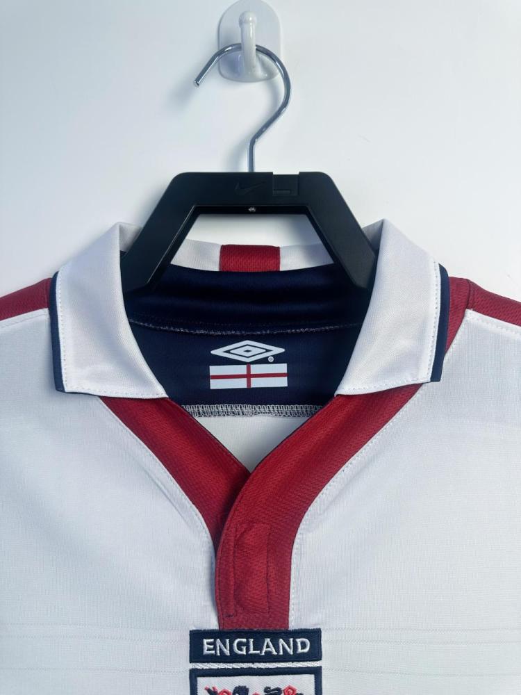 2004 Retro England Home Soccer Jersey 1:1 Thai Quality