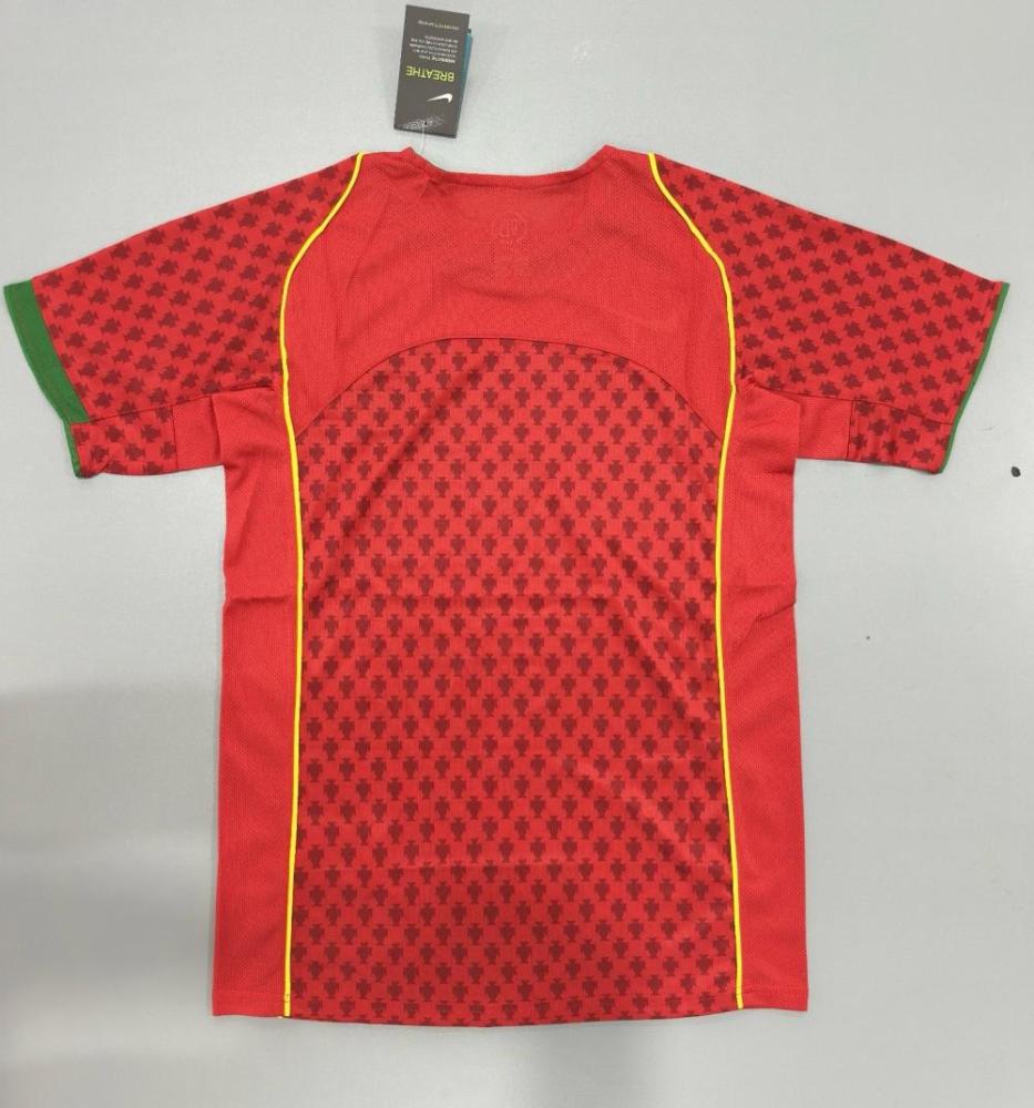 2004 Retro Portugal Home Football Shirt 1:1 Thai Quality
