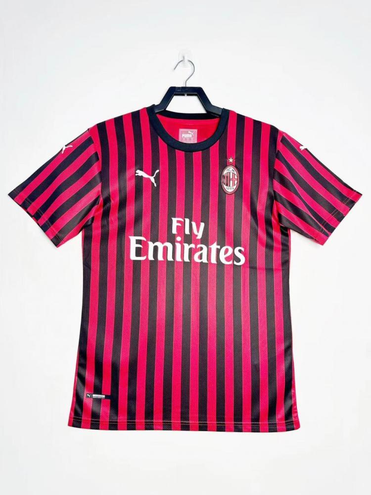 2019/2020 Retro AC Milan Home Football Shirt 1:1 Thai Quality