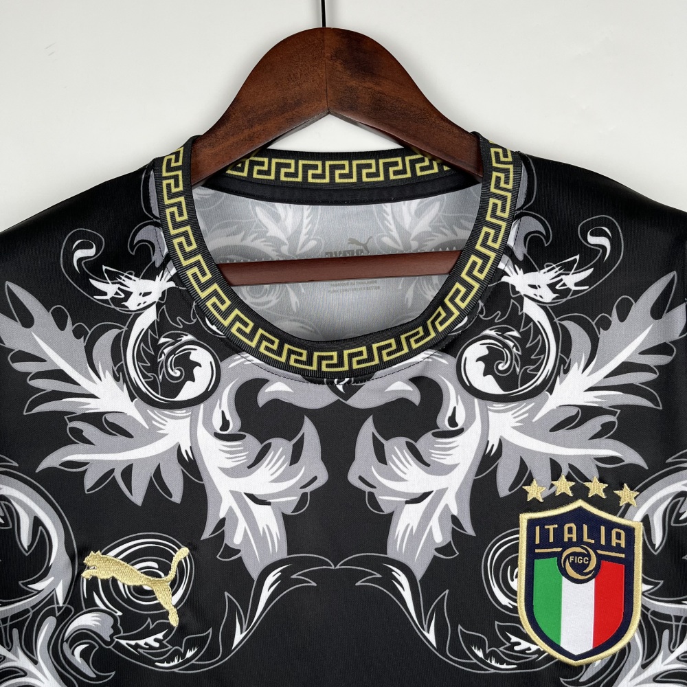 2024-2025 Italy Special Edition Black Soccer Shirt