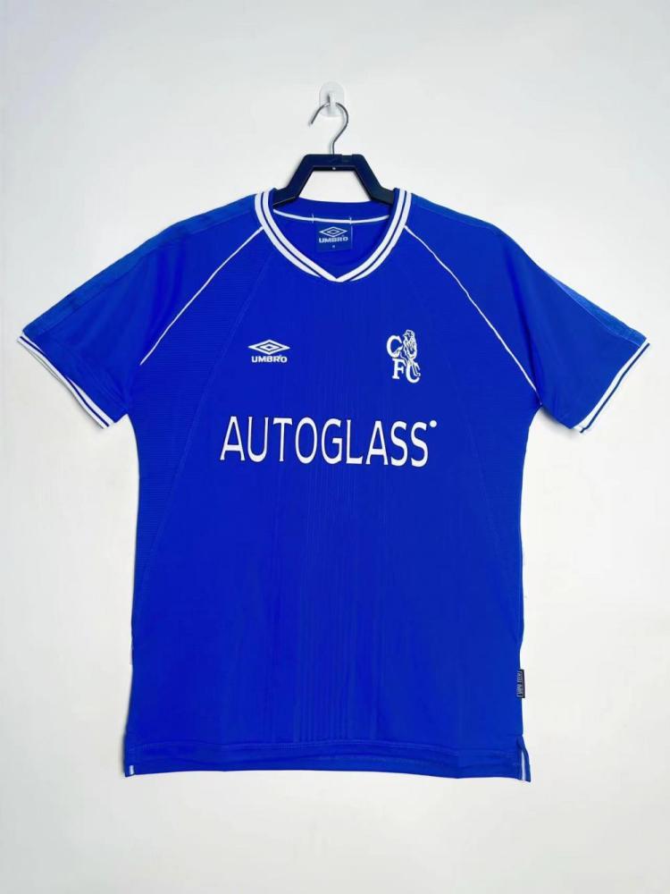1999-2001 Retro Chelsea Home Football Shirt 1:1 Thai Quality