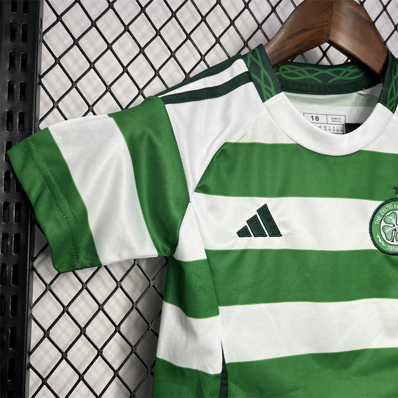 2024/2025 Celtic Home Football Shirt 1:1 Thai Quality Kids Size