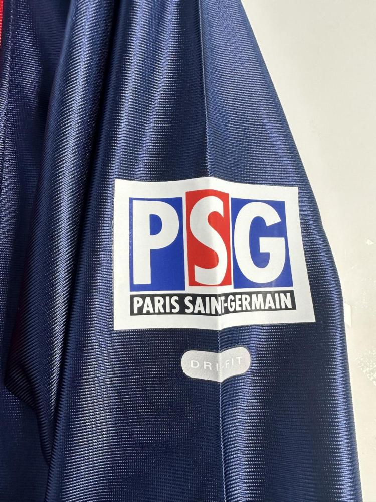 2001/2002 Retro Long Sleeve Psg Paris Saint-Germain Home Football Shirt 1:1 Thai Quality
