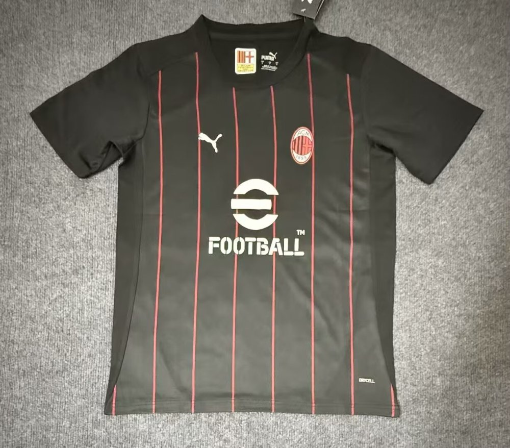 2025/2026 AC Milan Special Edition Black Football Jersey 1:1 Thai Quality