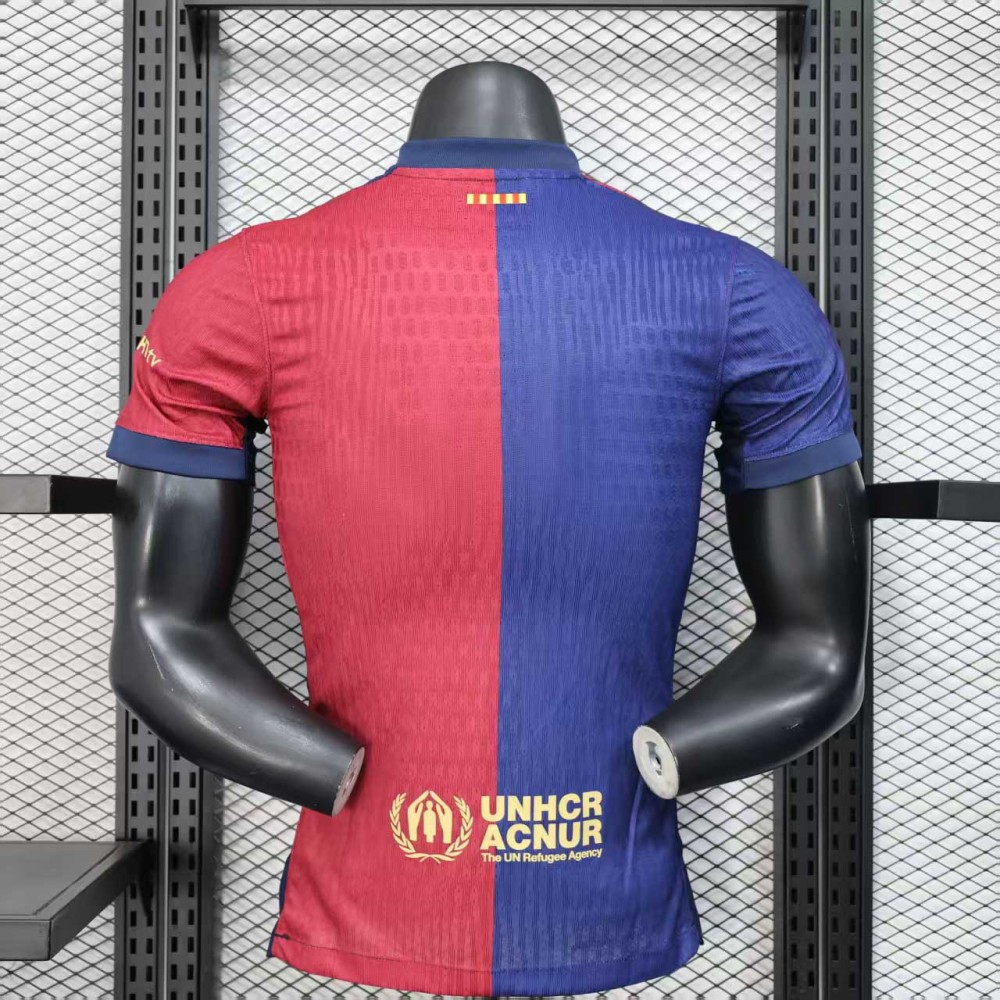 2025/2026 Player Version Barcelona Home 1989 Advertise Football Jersey 1:1 Thai Quality