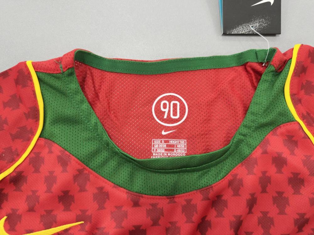 2004 Retro Portugal Home Football Shirt 1:1 Thai Quality