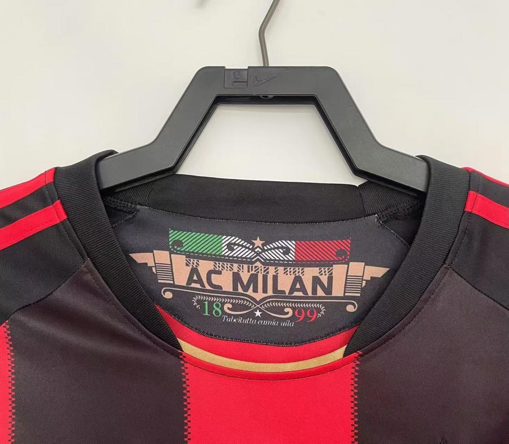 2010-2011 Retro AC Milan Home Football Shirt 1:1 Thai Quality