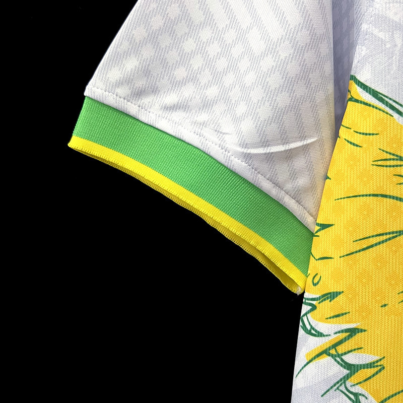 2024/2025 Brazil White Graffiti Edition Football Jersey 1:1 Thai Quality