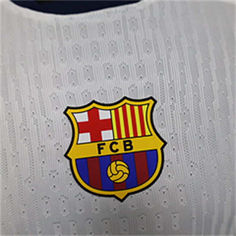 2024/2025 Player Version Barcelona White Coldplay Jersey 1:1 Thai Quality