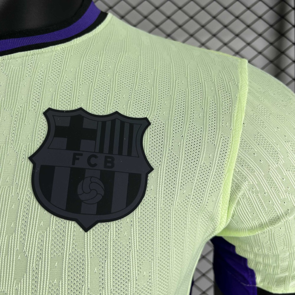2025/2026 Player Version Barcelona Third Away 02 Football Jersey 1:1 Thai quality