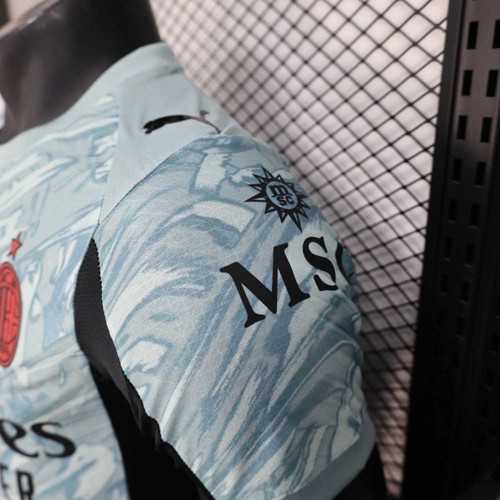 2025/2026 Player Version AC Milan Goalkeeper Football Jersey 1:1 Thai Quality