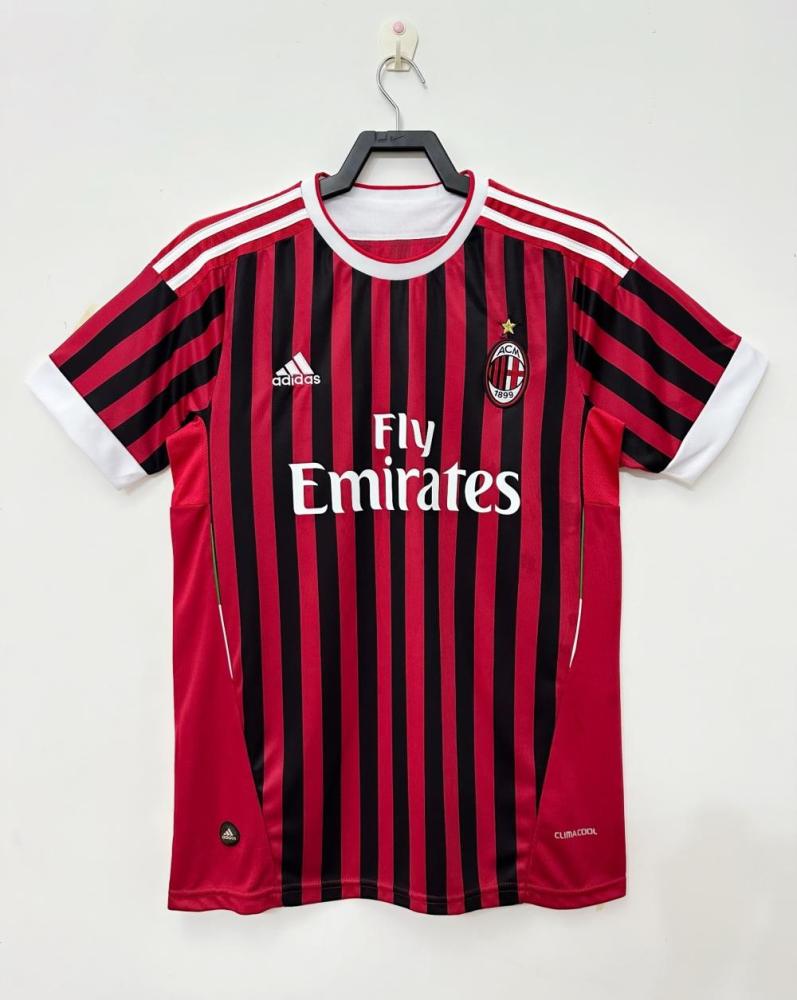 2011/2012 Retro AC Milan Home Football Shirt 1:1 Thai Quality