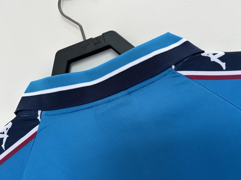 1997-1998 Retro Manchester City Home Football Shirt 1:1 Thai Quality