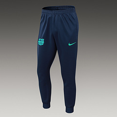 2024/2025 Barcelona Half-Pull Training Suit Royal Blue Jersey Set