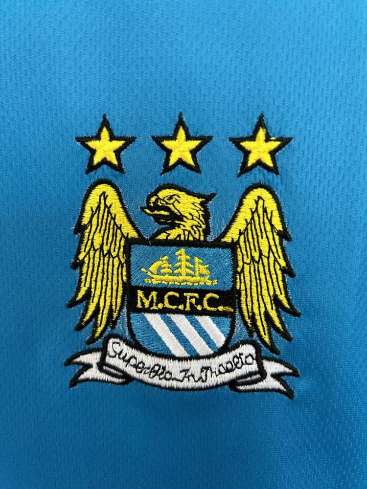 1997-1998 Retro Manchester City Home Football Shirt 1:1 Thai Quality