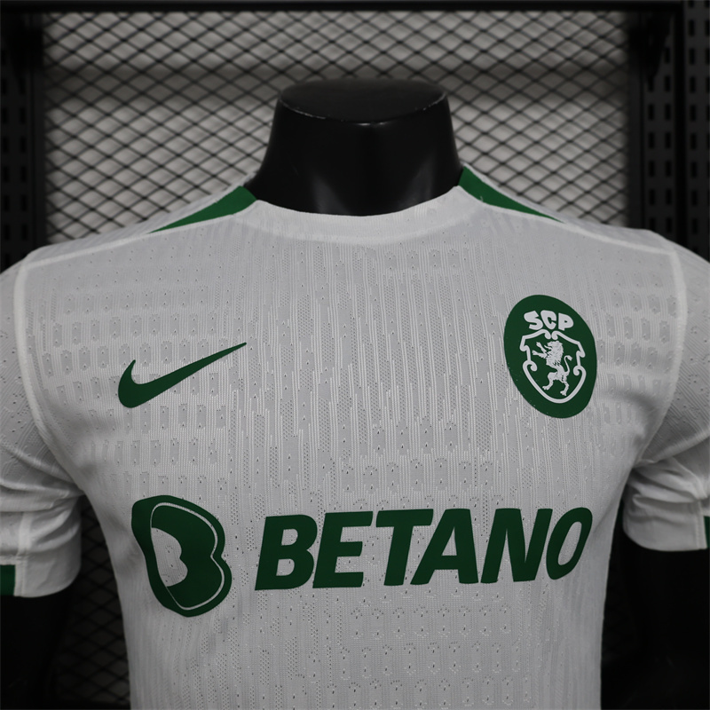 2024/2025 Player Version Sporting Lisbon Away Football Shirt 1:1 Thai Quality