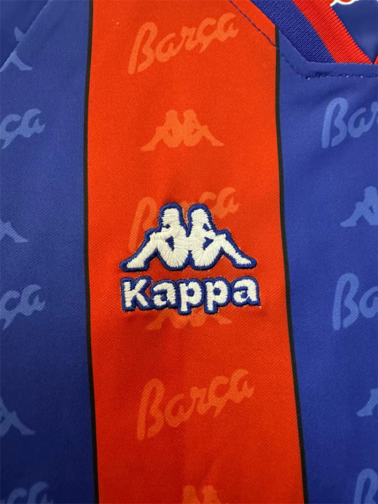 1996/1997 Retro Barcelona Home Football Shirt 1:1 Thai Quality Kids Size