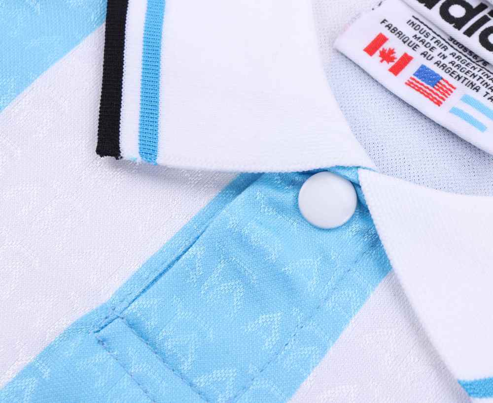 1996-1997 Retro Argentina National Team Home Jersey 1:1 Thai Quality Kids Size