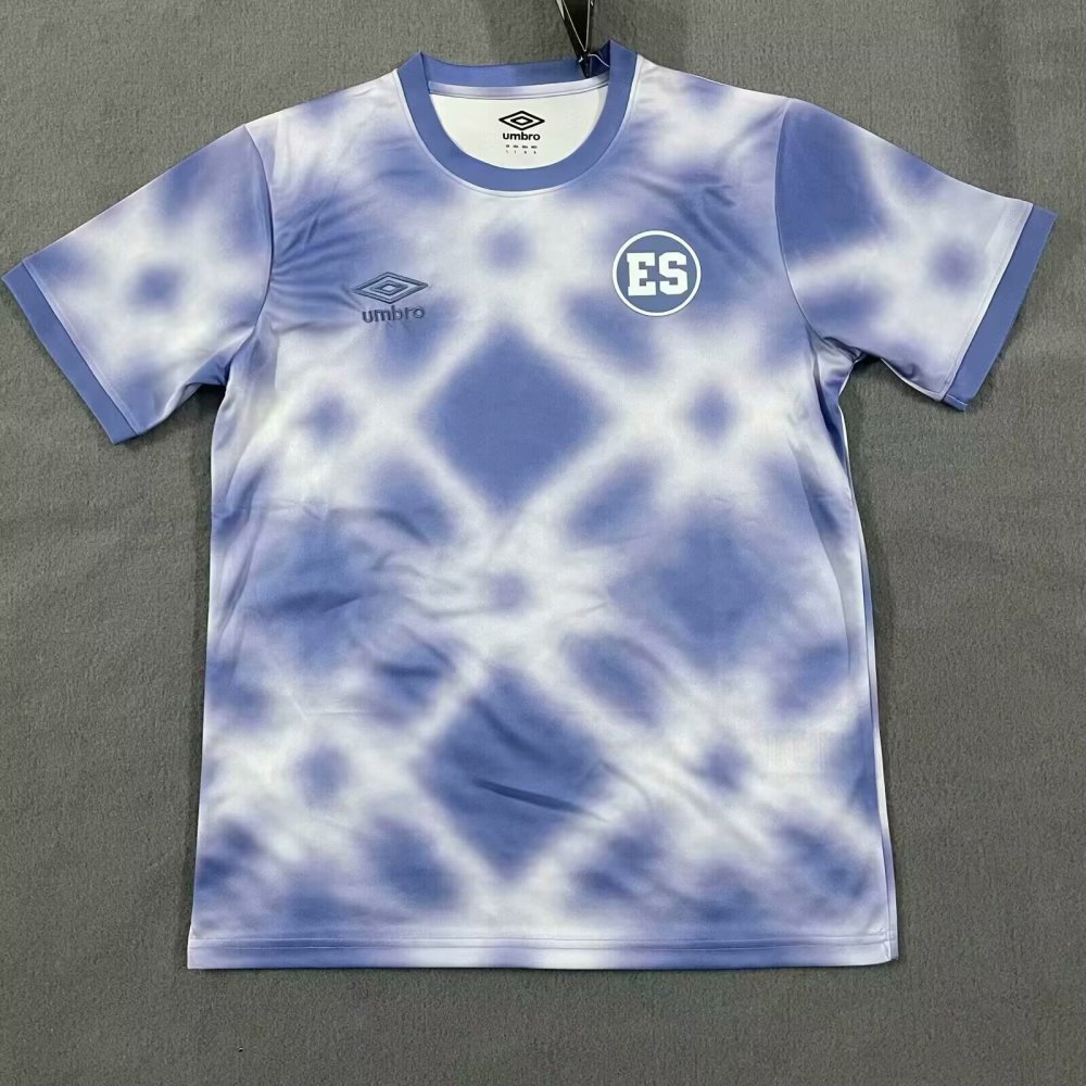2025/2026 El Salvador Special Edition White And Blue Football Jersey 1:1 Thai Quality