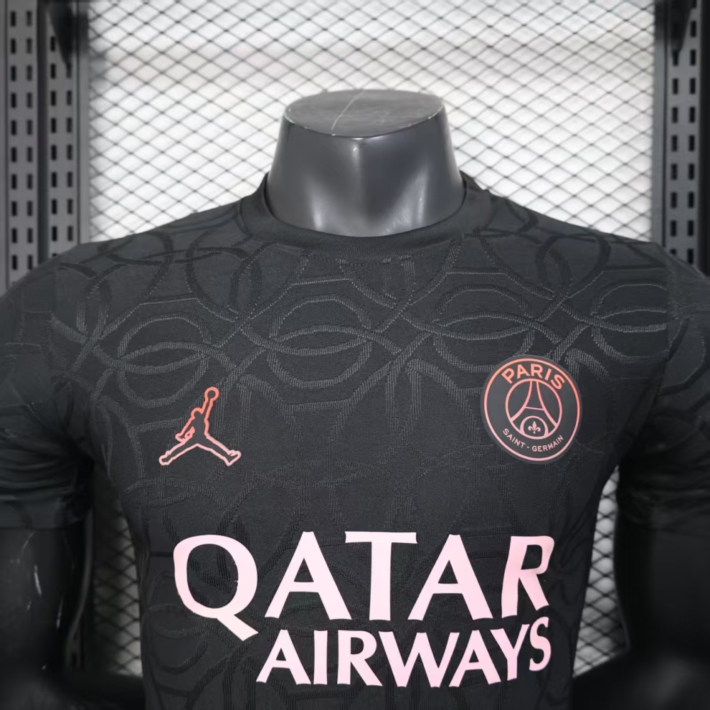 2025/2026 Player Version Paris Saint-Germain Special Edition Black Football Shirt 1:1 Thai Quality
