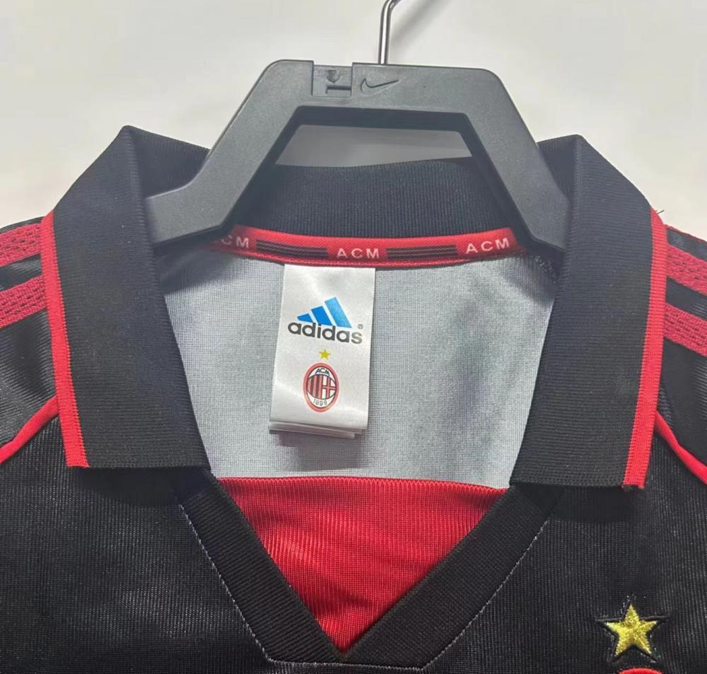 1998-1999 Retro AC Milan Third Away Football Shirt 1:1 Thai Quality