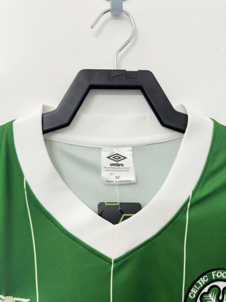 1984-1986 Retro Celtic Third Away Football Shirt 1:1 Thai Quality