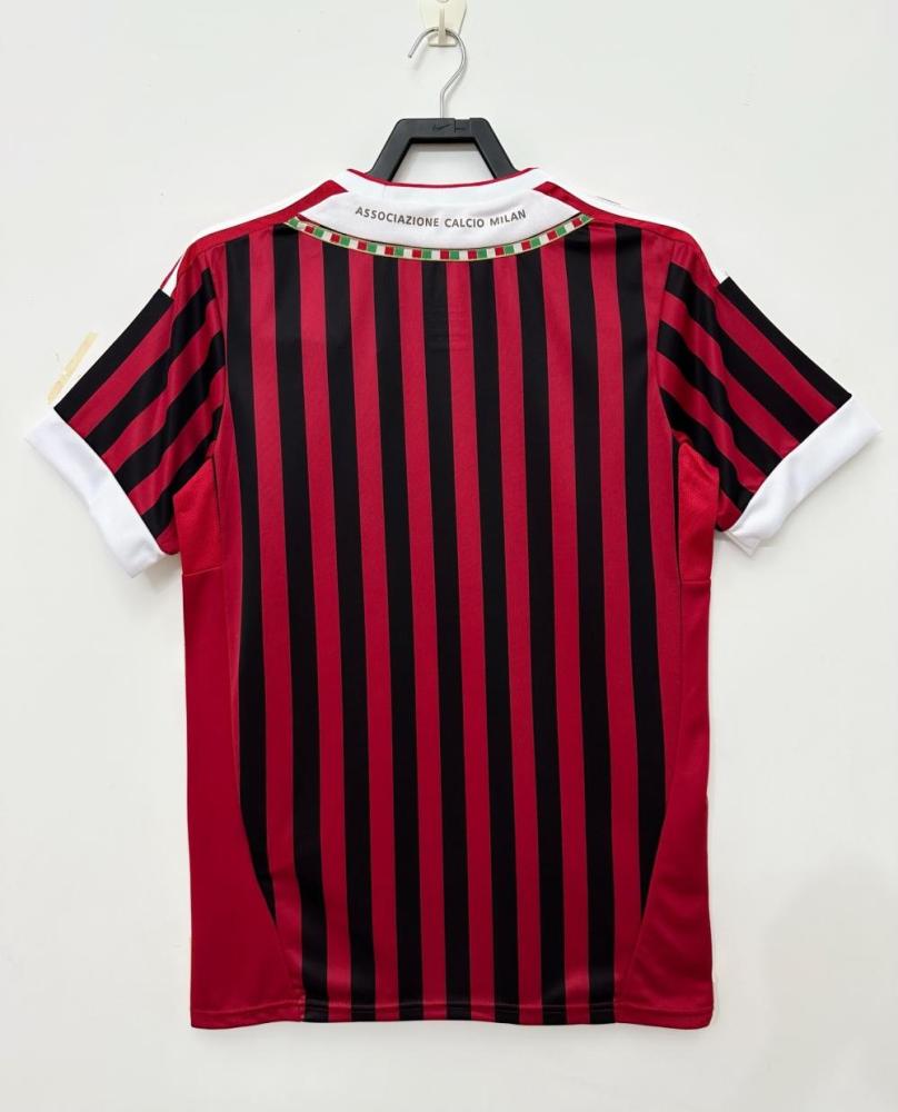 2011/2012 Retro AC Milan Home Football Shirt 1:1 Thai Quality