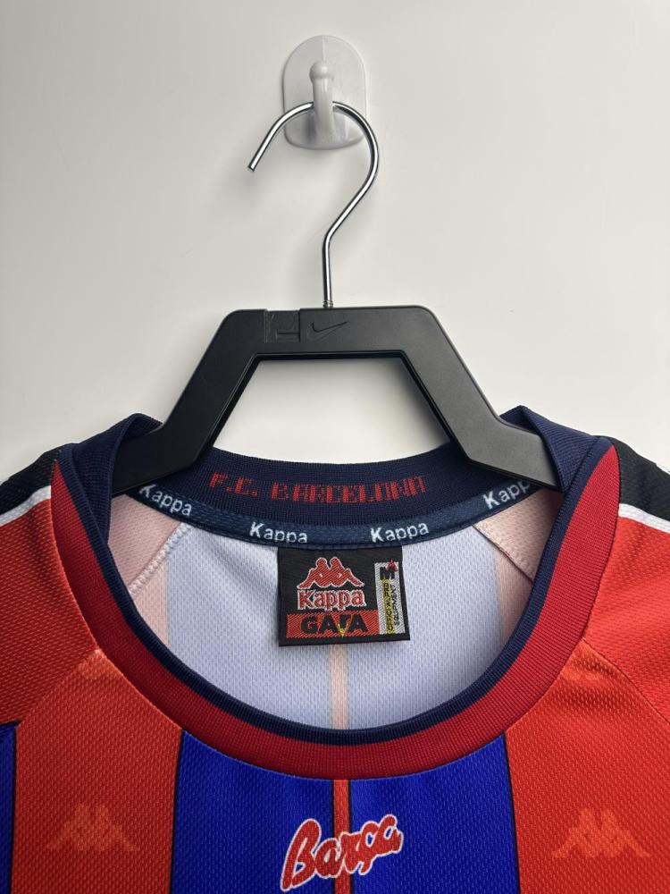 1997/1998 Retro Barcelona Home Football Shirt 1:1 Thai Quality