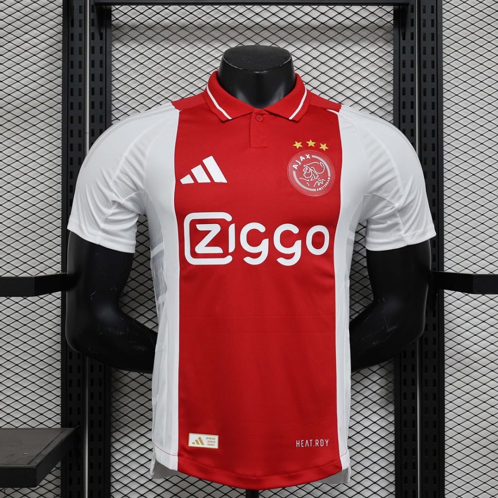 2024/2025 Player Version Ajax Home Football Shirt1:1 Thai Quality