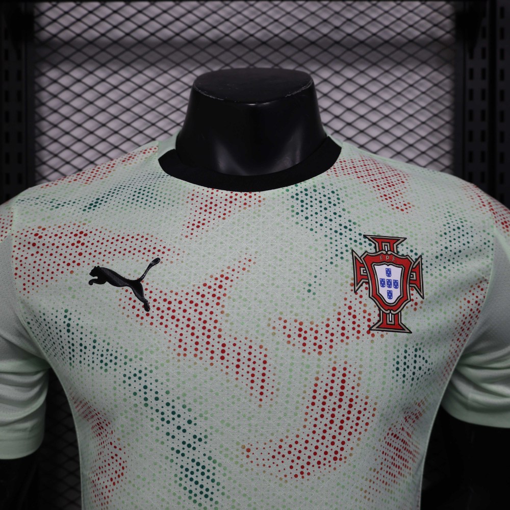 2025/2026 Player Version Portugal Pre-match uniform Football Jersey 1:1 Thai Quality