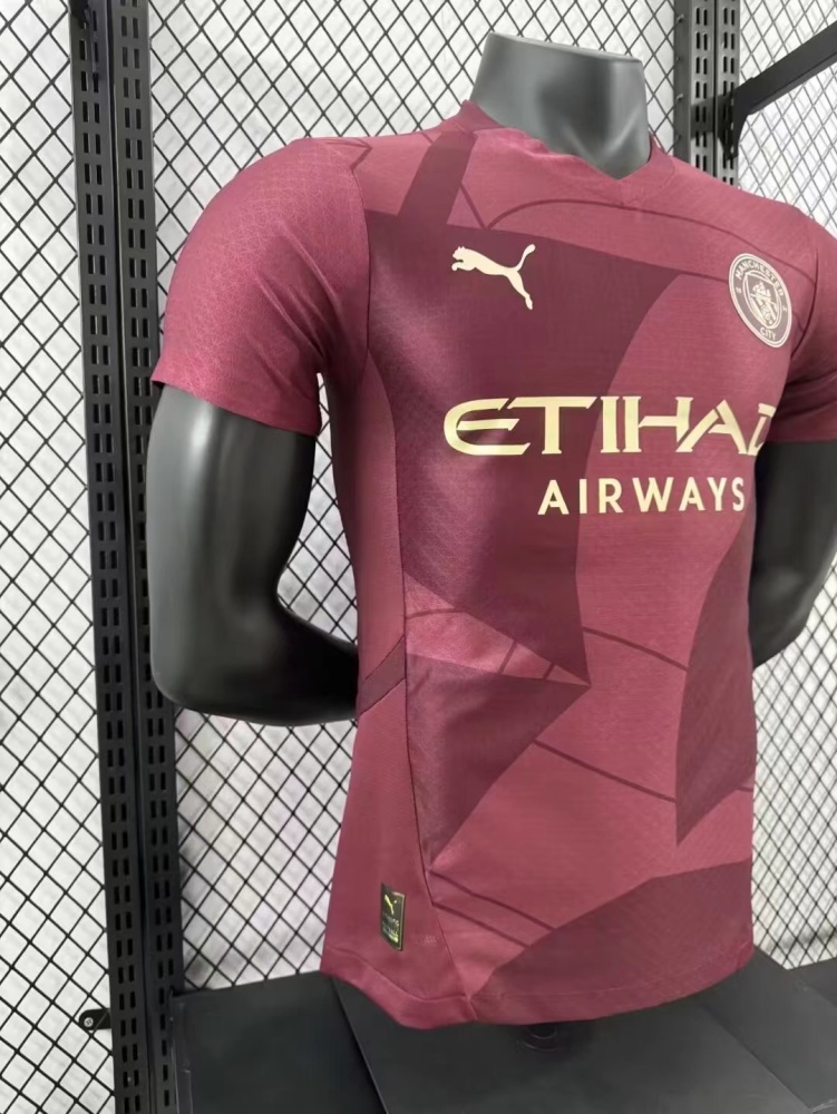 2024/2025 Player Version Manchester City Third Away Football Shirt 1:1 Thai Quality