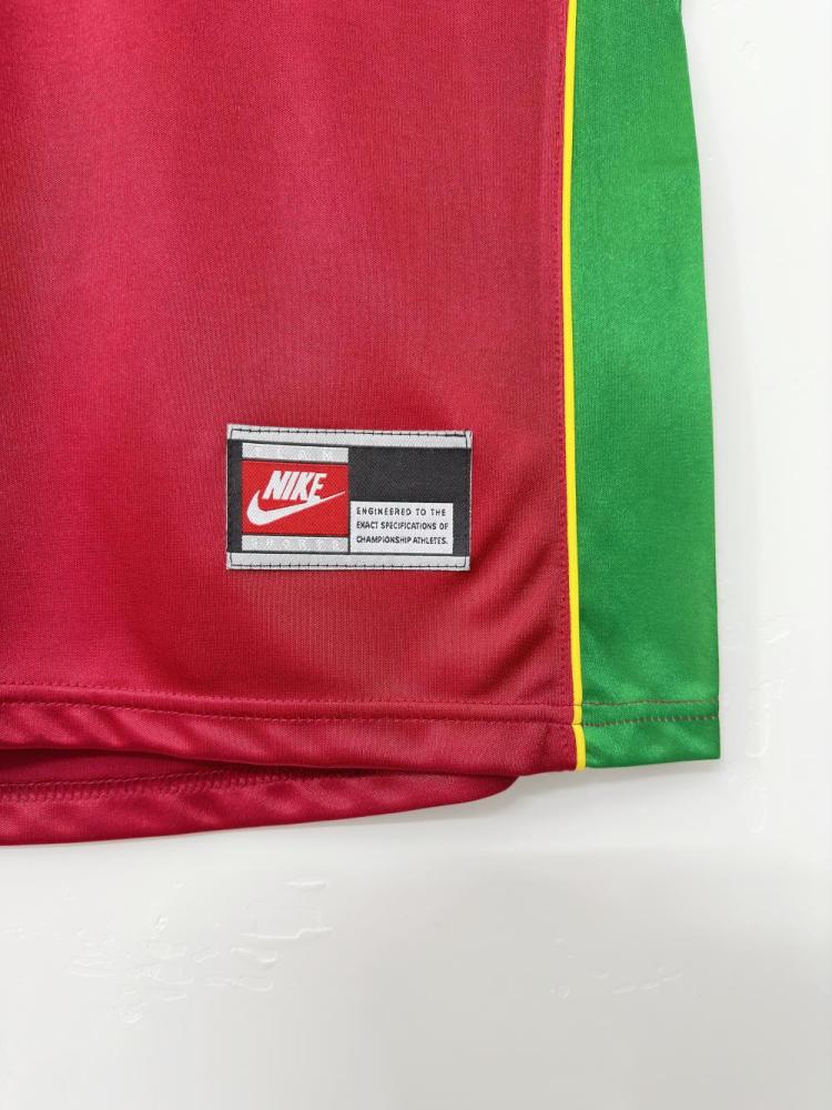 1998 Retro Portugal Home Football Shirt  1:1 Thai Quality