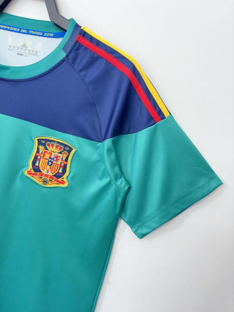 2010 Retro Spain Goalkeeper Soccer Shirt 1:1 Thai Quality