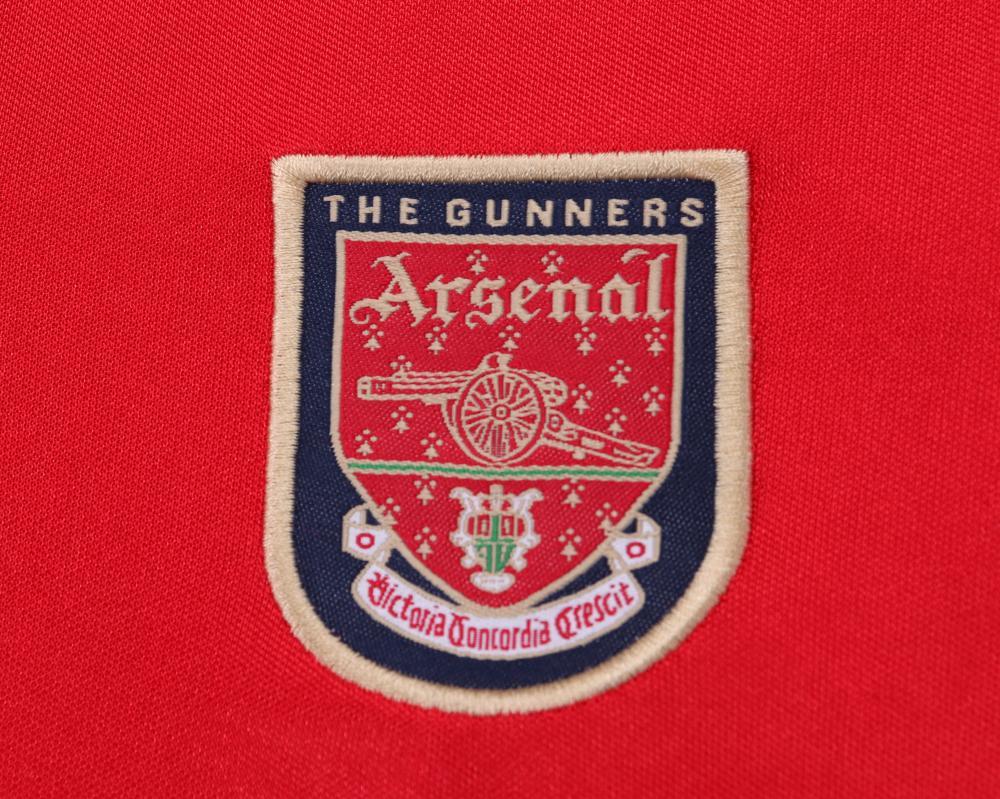1998-1999 Retro Arsenal Home Football Shirt 1:1 Thai Quality Kids Size