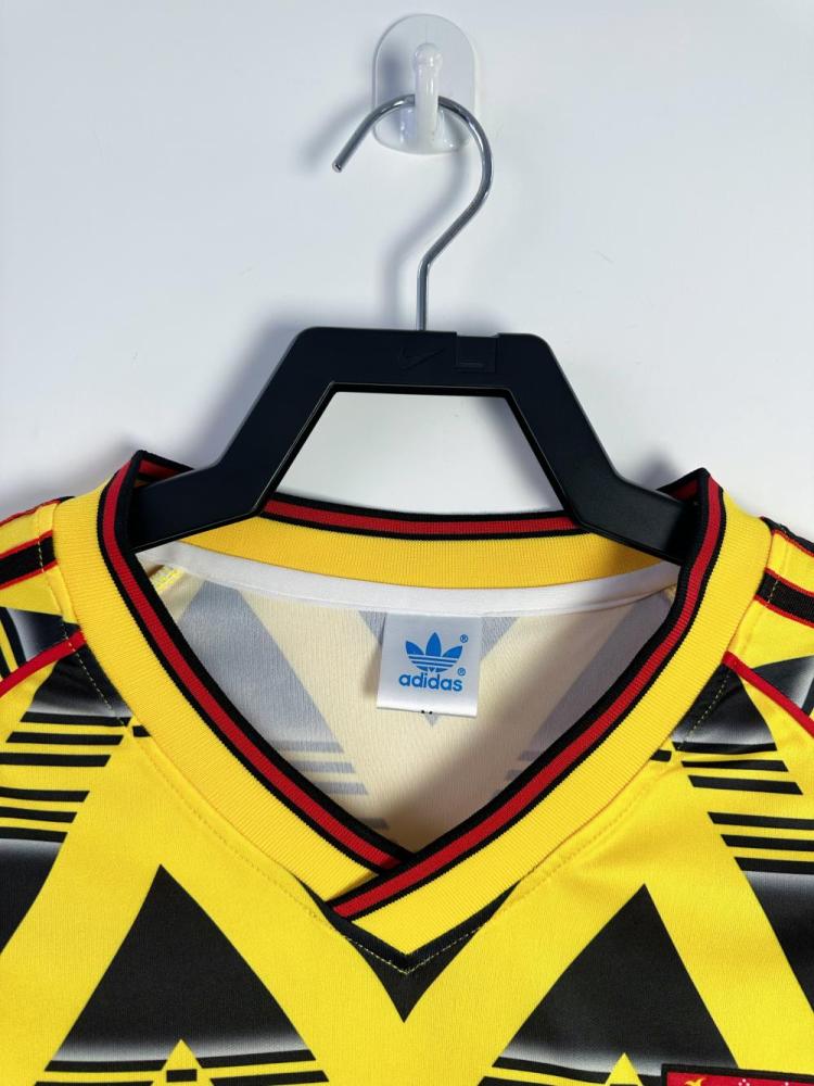 1991/1993 Retro Long Sleeve Arsenal Away Football Shirt 1:1 Thai Quality
