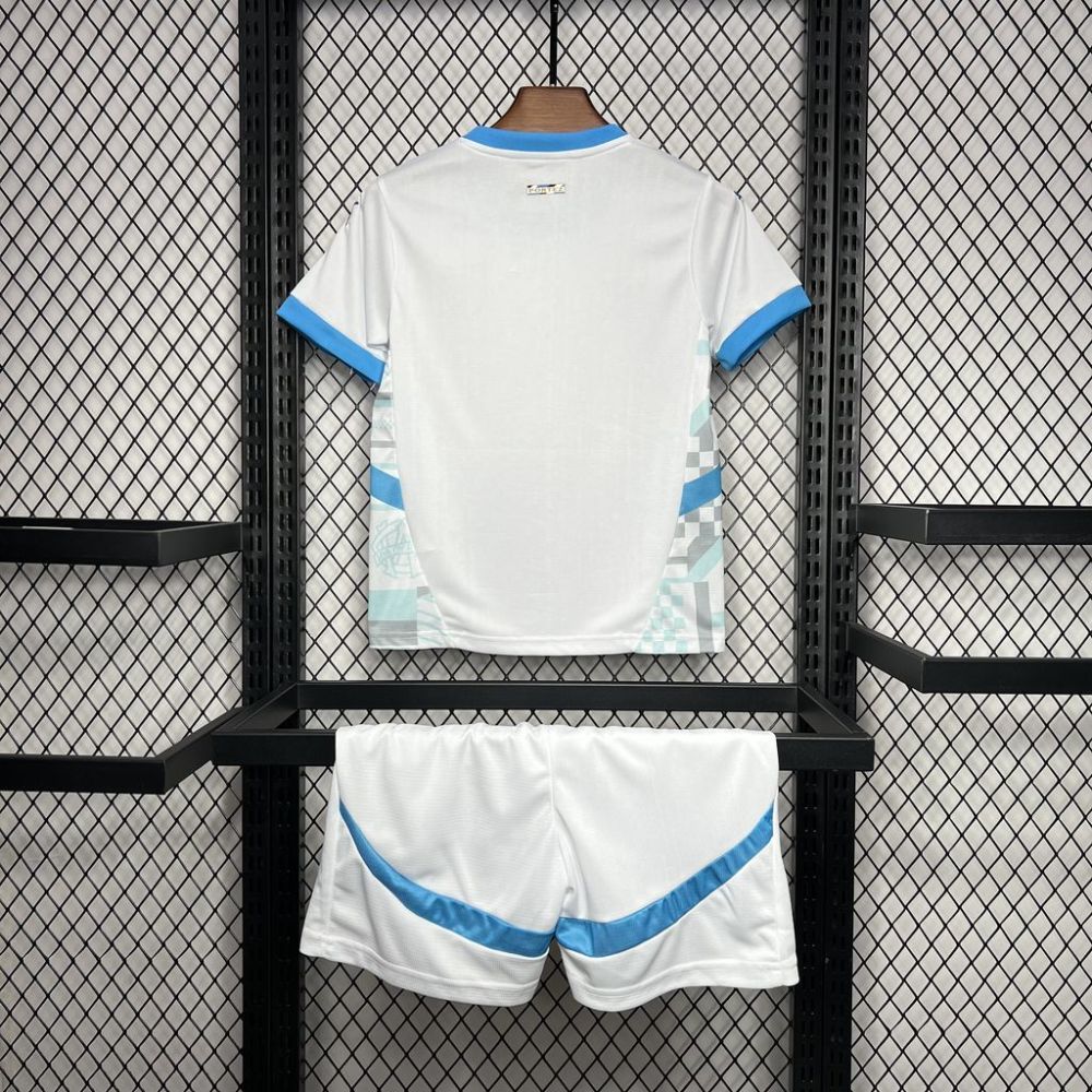 2024/2025 Olympique de Marseille Home  Football Shirt 1:1 Thai Quality Kids Size