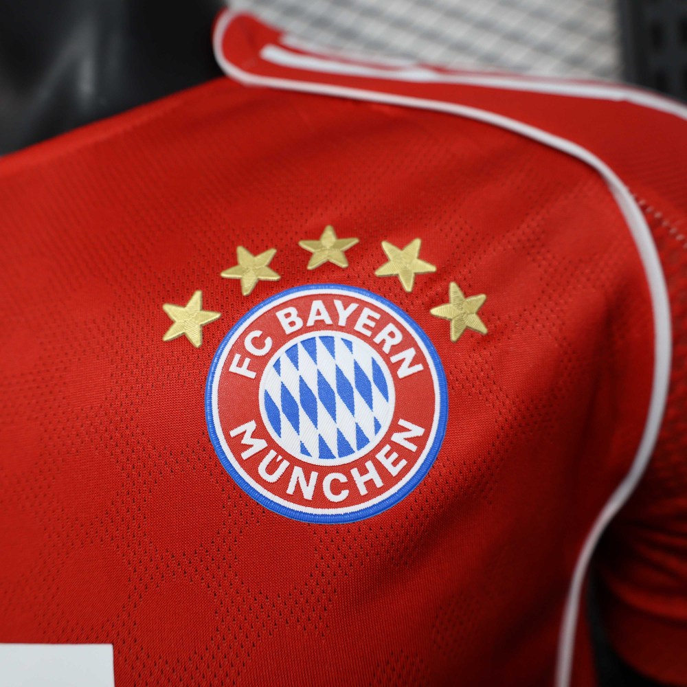 2025/2026 Player Version Bayern Munich Home Football Shirt 1:1 Thai Quality