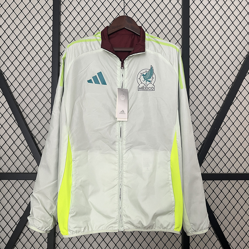 2024 Mexico Reversible Windbreake Soccer Jersey 1:1 Thai Quality